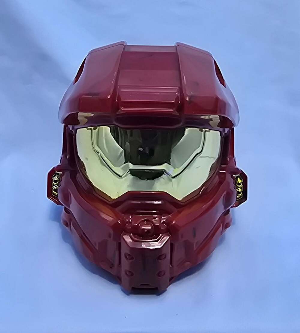 Mega Construx Halo Red Spartan Helmet Mega Bloks